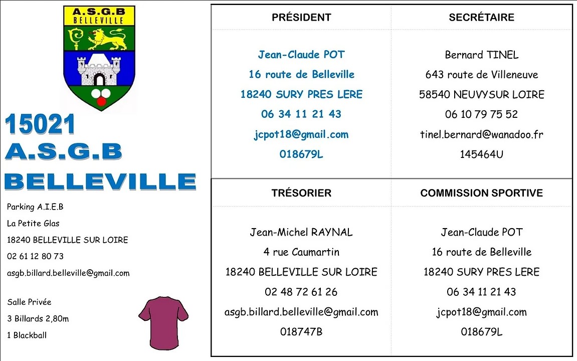 BC Belleville sur Loire Infos