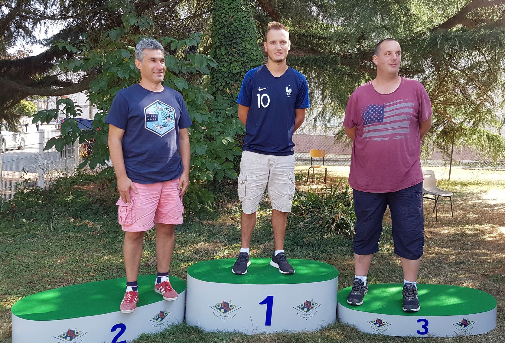 ABB Tournoi été 2018 Podium 3 Libre