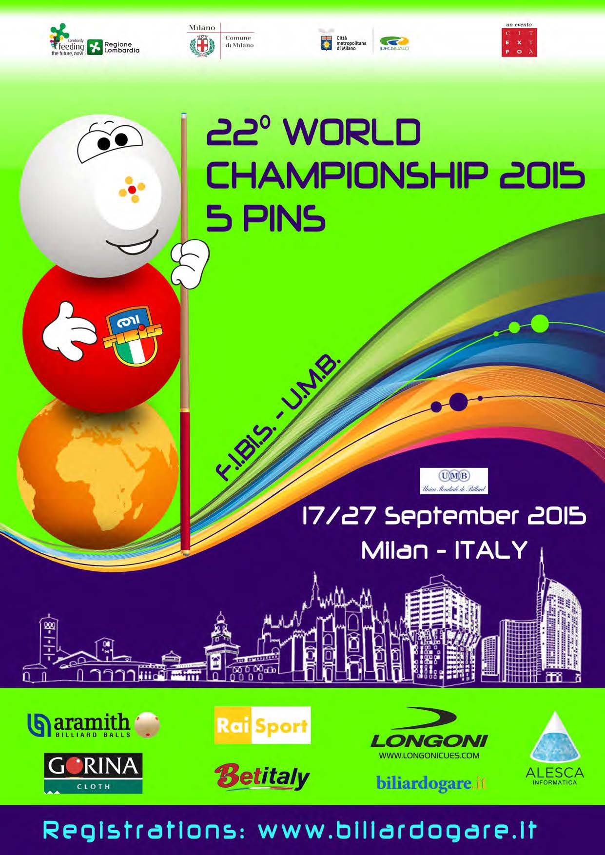 Championnat du Monde 5 Quilles 2015